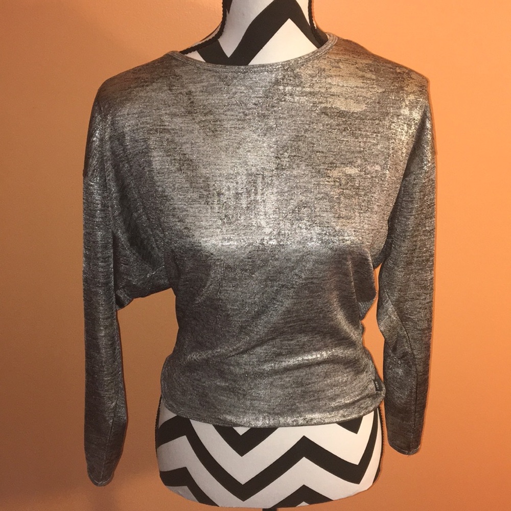 Silver DKNY  Pinched Shirt